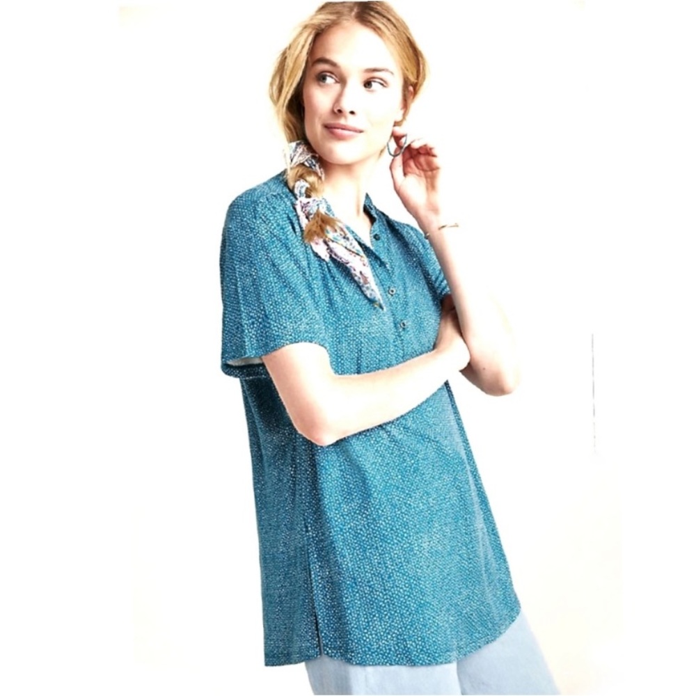 ANTHROPOLOGIE MAEVE Windham Tunic S